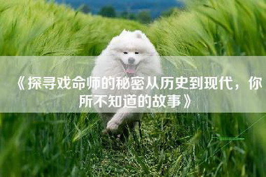 《探寻戏命师的秘密从历史到现代，你所不知道的故事》