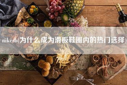 nikesb(为什么成为滑板鞋圈内的热门选择)