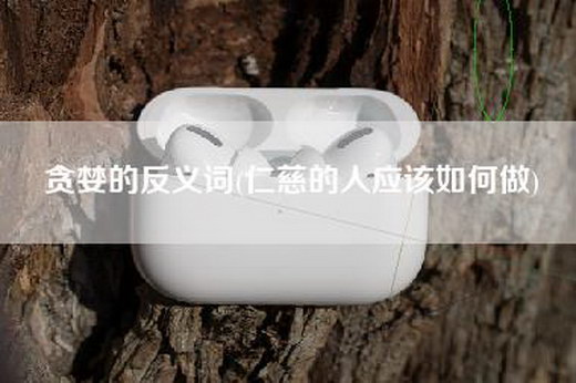 贪婪的反义词(仁慈的人应该如何做)