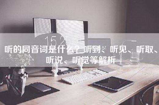 听的同音词是什么?听到、听见、听取、听说、听觉等解析